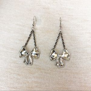 💕 Bow Chandelier Drop Earrings